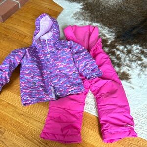Columbia kids snow set